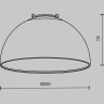 Подвесной светильник MAYTONI BOWL PARITY TR126B-20W3K-W