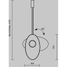 Подвесной светильник MAYTONI EVOLUTION MOD396PL-L10BL3K